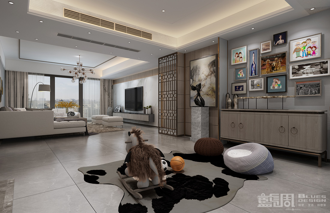 曦灣天馥私宅設(shè)計:休閑區(qū)