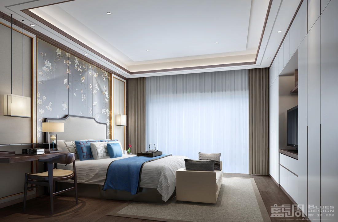 公園大地別墅設計-客房