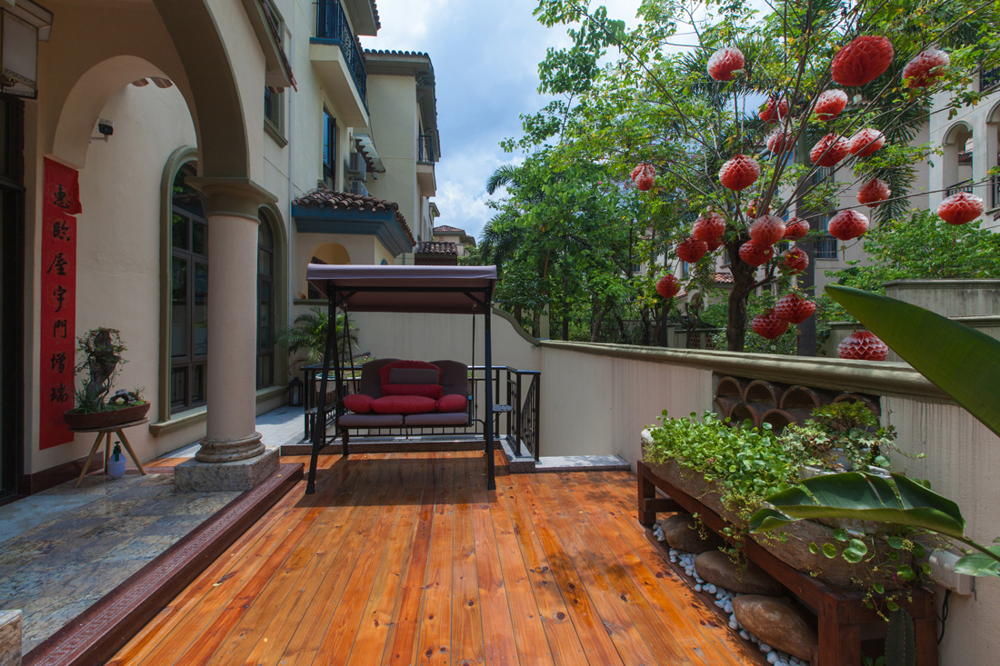 清林徑別墅裝修設計-前院 深圳別墅設計公司-藍調設計