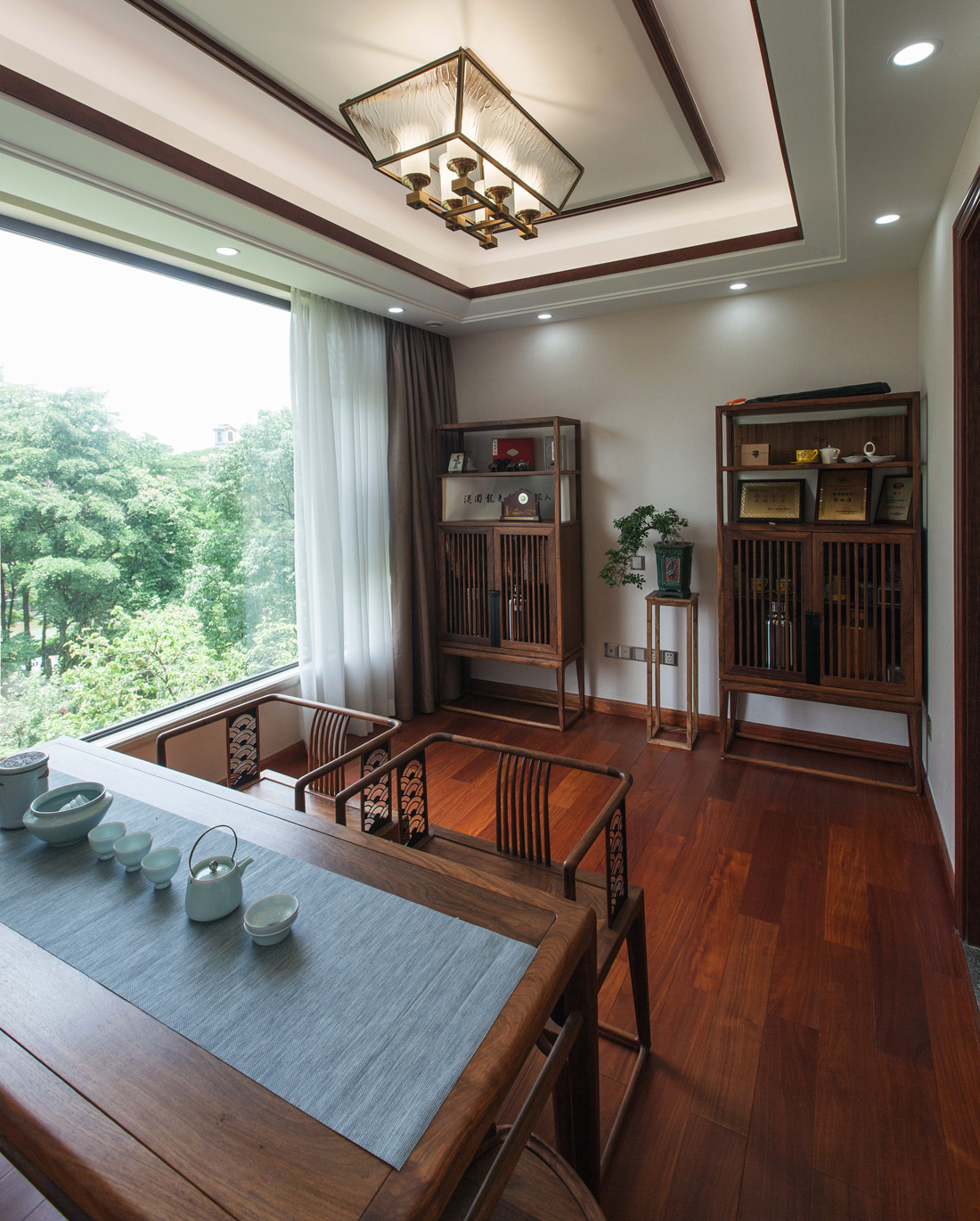 清林徑別墅裝修-茶室 別墅裝修設計-深圳藍調設計