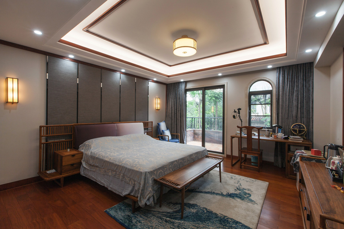 清林徑別墅裝修設計-臥室 別墅設計公司-深圳藍調設計