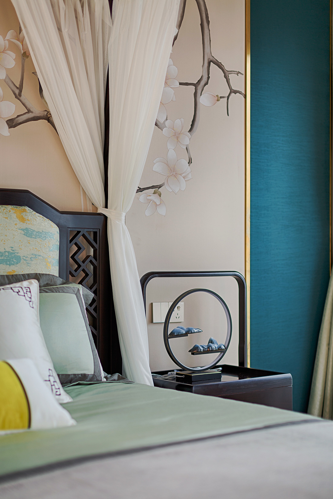 深圳公園大地別墅裝修設計-主臥