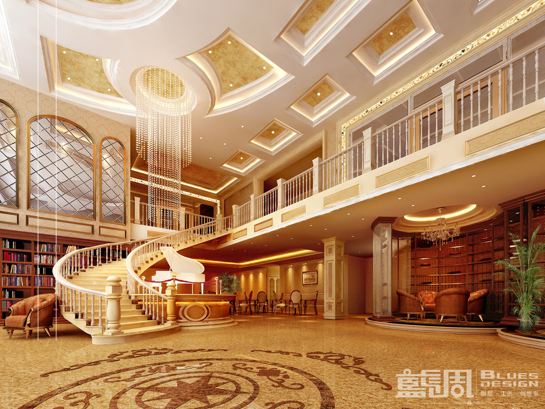 藍(lán)調(diào)別墅設(shè)計(jì)